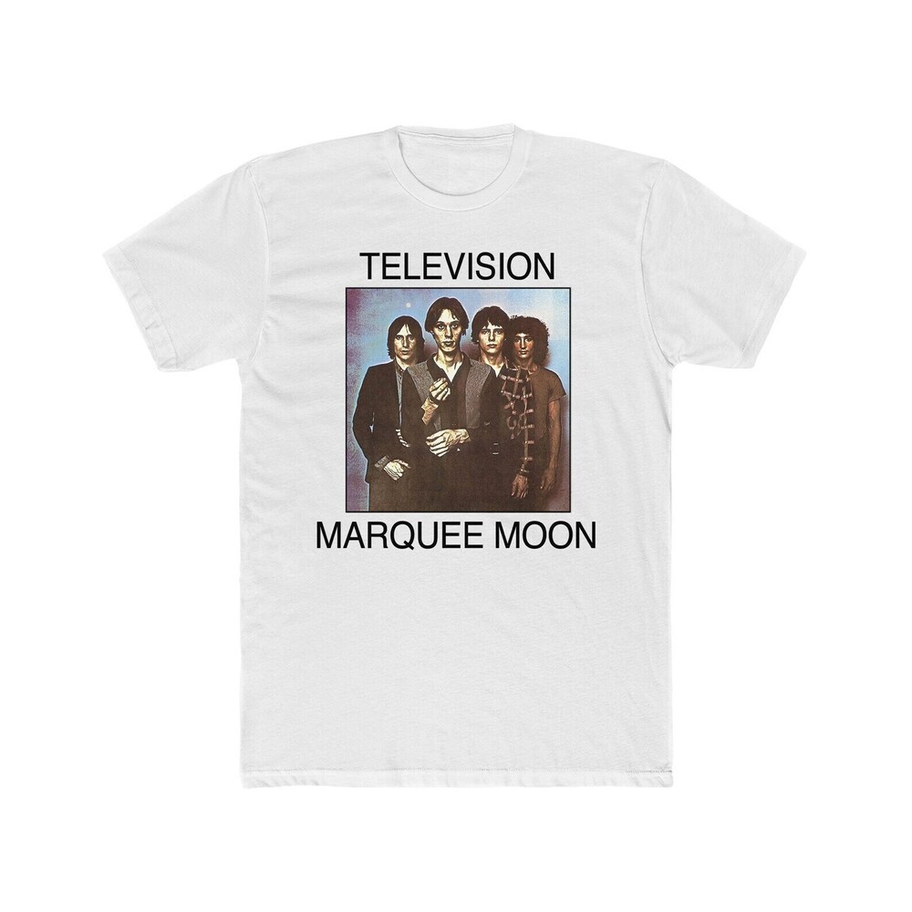 TELEVISION T-shirt - 70s Retro Classic White Punk Tee
